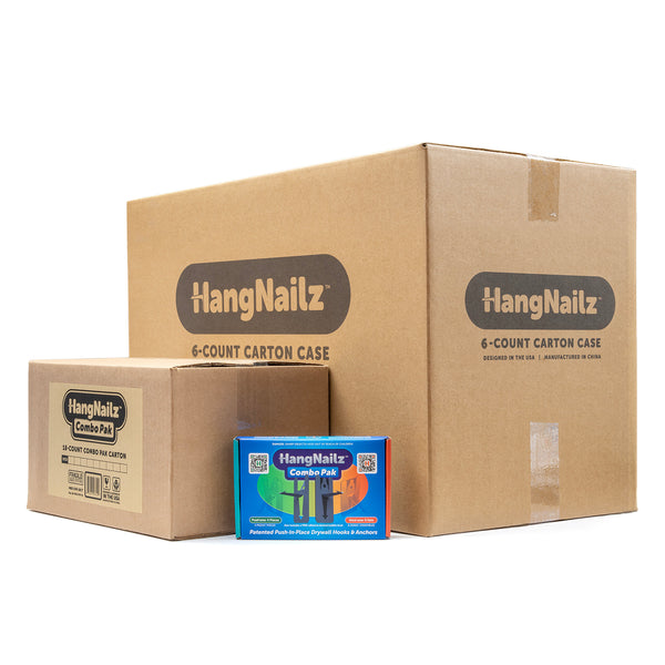 HangNailz™ Combo Pak—18-Count, 8-Carton Case