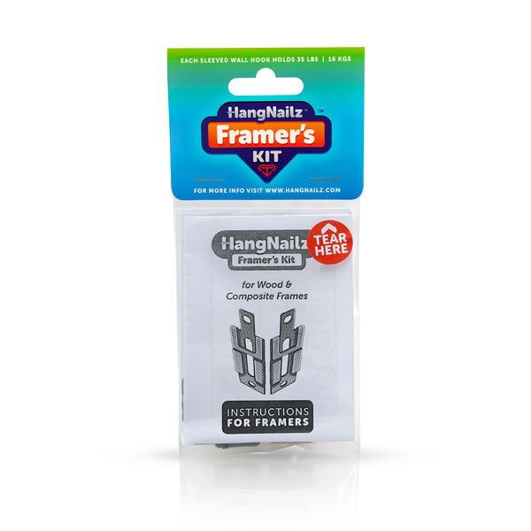HangNailz™ Framer's Kit for Wood and Composite Frames