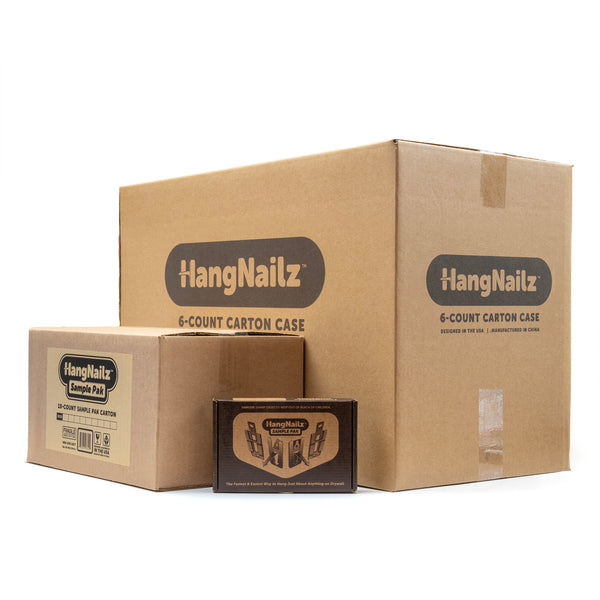 HangNailz™ Sample Pak, Series 1—18-Count, 8-Carton Case