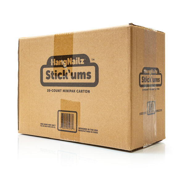 HangNailz™ Stick'ums MiniPak Carton