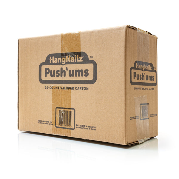 HangNailz™ Push'ums ValuPak Carton