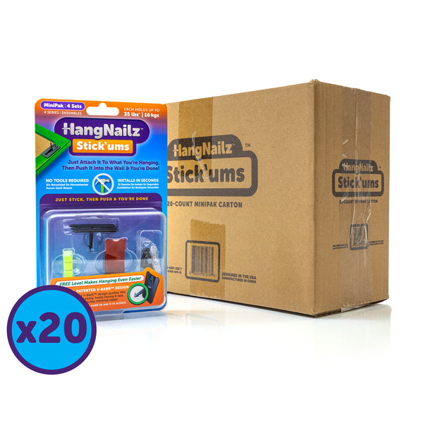 HangNailz™ Mix-and-Match 8-Carton Case